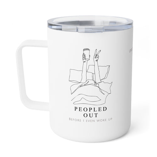 Insulated Coffee Mug — "Unfiltered Goods"