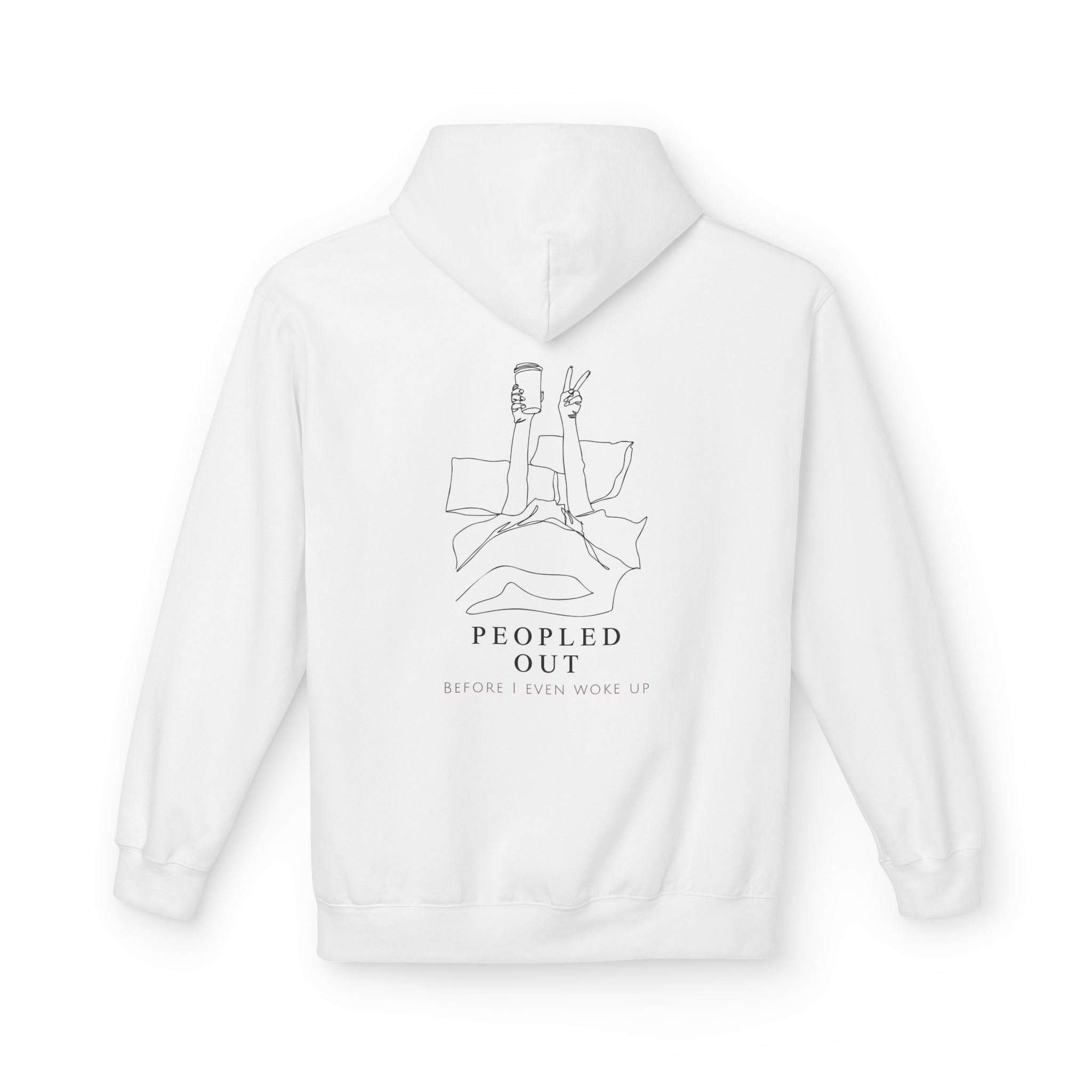 Unfiltered Goods Hoodie — Minimalist Logo Pullover
