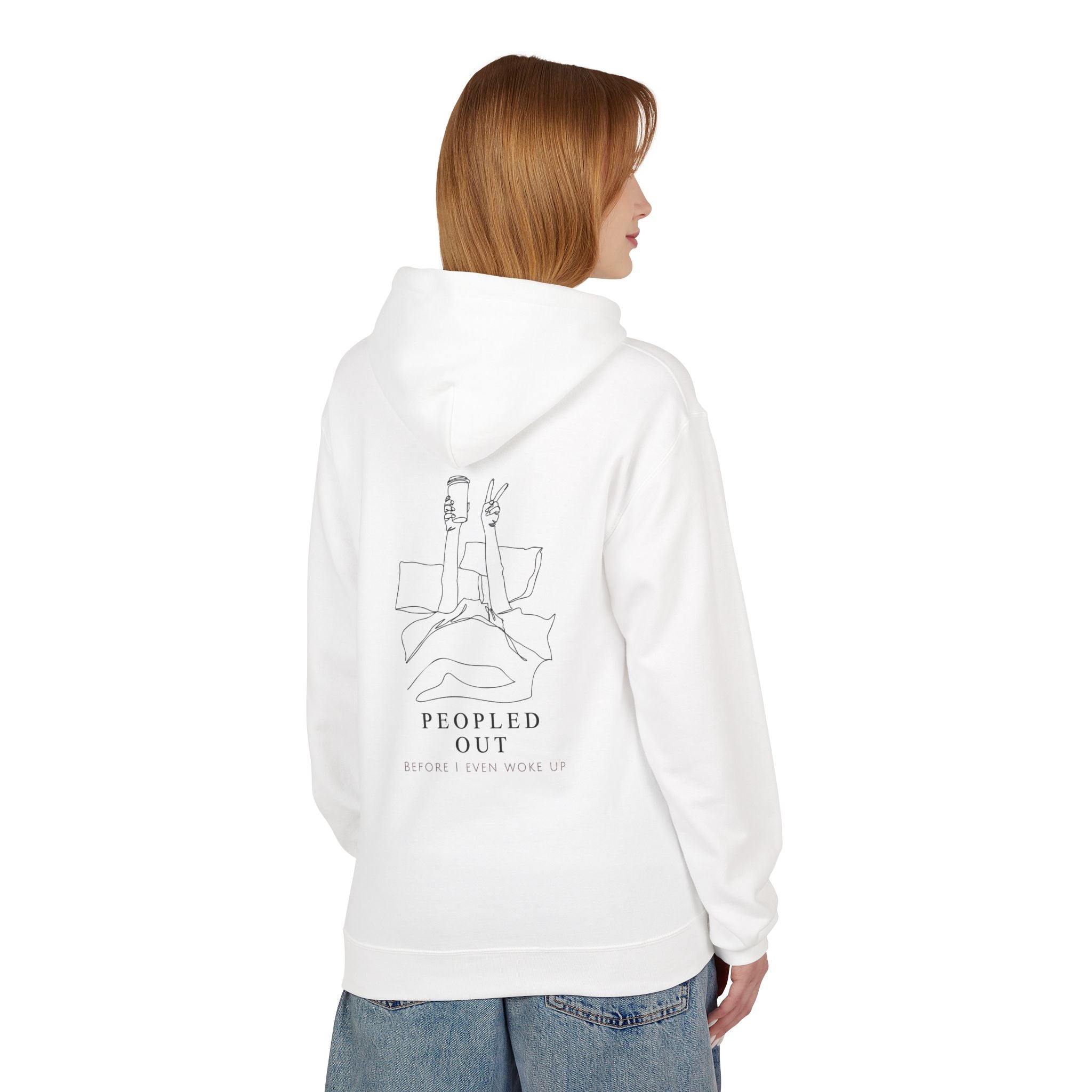 Unfiltered Goods Hoodie — Minimalist Logo Pullover