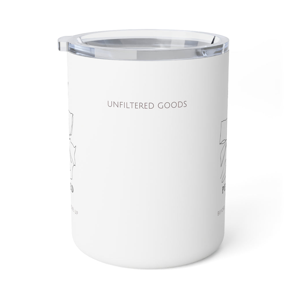 Insulated Coffee Mug — "Unfiltered Goods"
