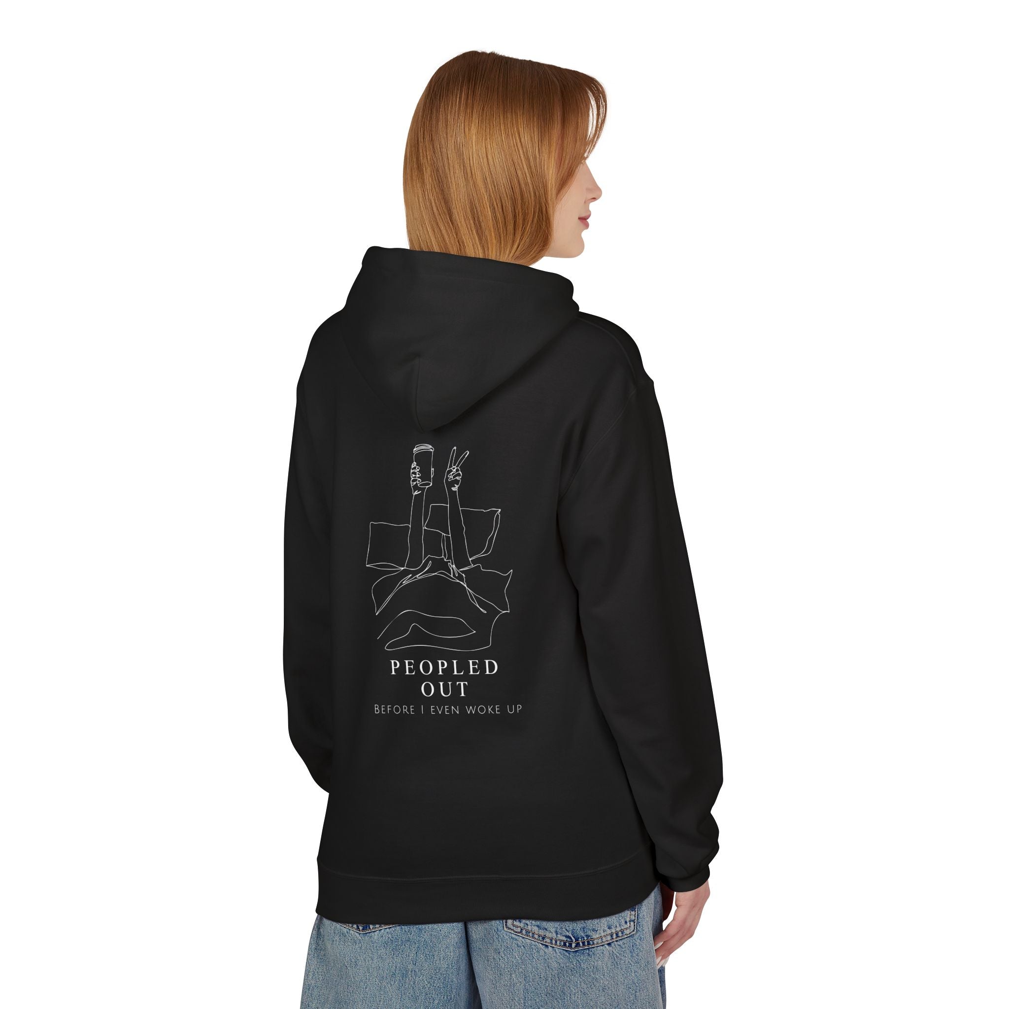 Unfiltered Goods Hoodie — Minimalist Logo Pullover