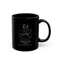 Black Insulated Coffee Mug — "Unfiltered Goods"